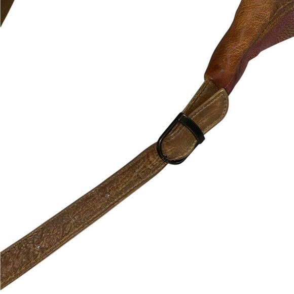 Anuschka Hand painted Leather Satchel Bag in Butterfly Floral - Picture 16 of 16